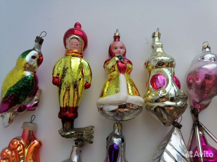 Елочные игрушки СССР