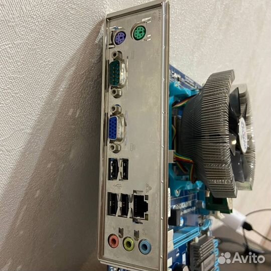 Материнская плата, процессор, память, кулер