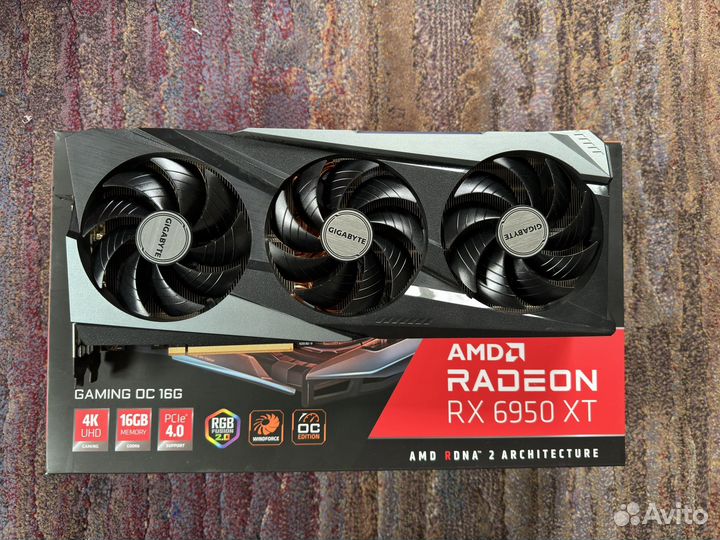 Видеокарта gigabyte amd radeon rx 6950 xt