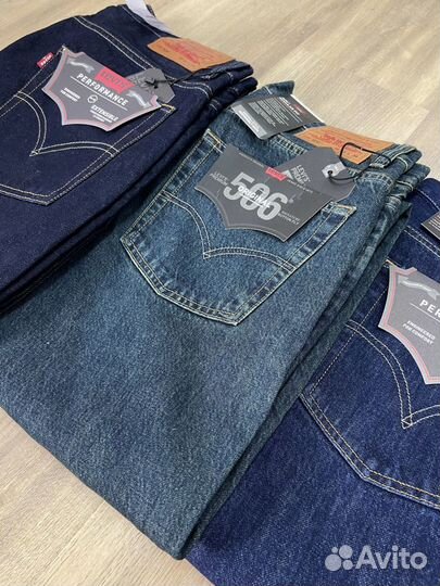 Джинсы Levis 506 Regular Fit, размеры W32-42 L34