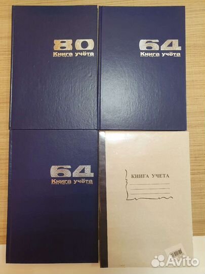 Книги учета бухгалтерские новые