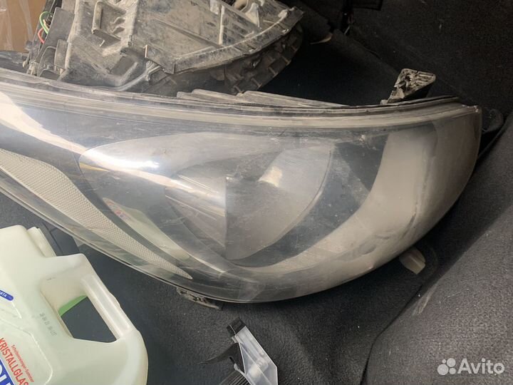 Hyundai solaris фара