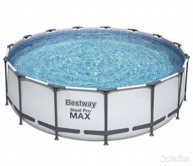 Каркасный бассейн bestway steel pro max 457х122