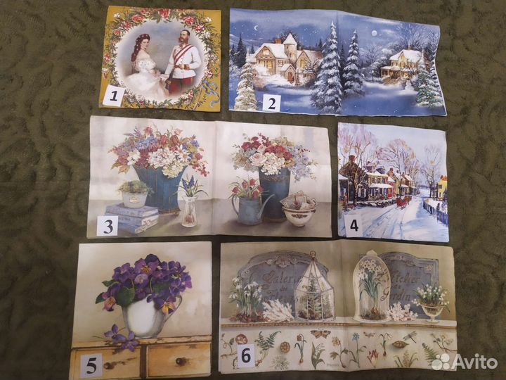 Салфетки для декупажа