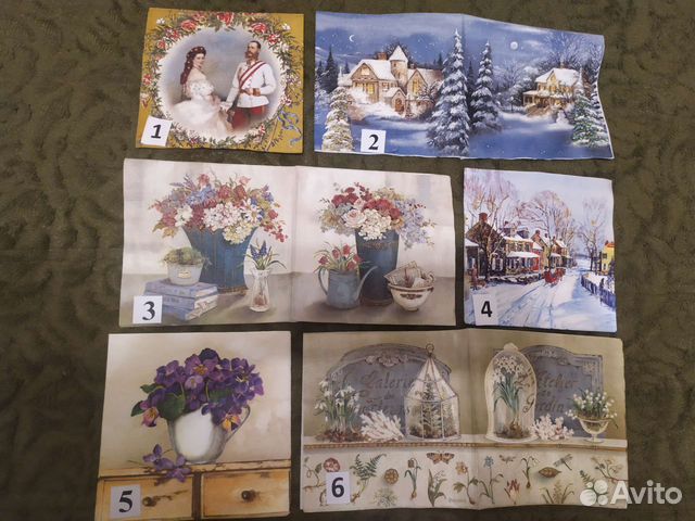 Салфетки для декупажа