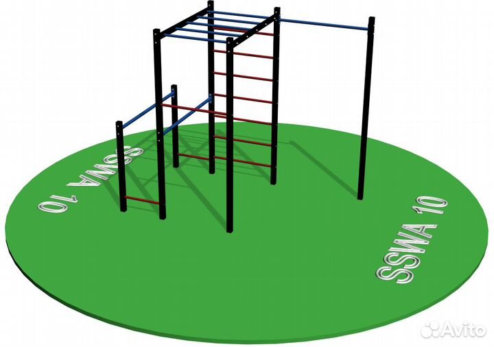 Спортивная площадка воркаут от производителя