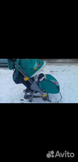 Детские санки-коляска