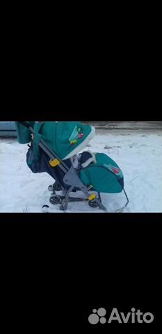 Детские санки-коляска