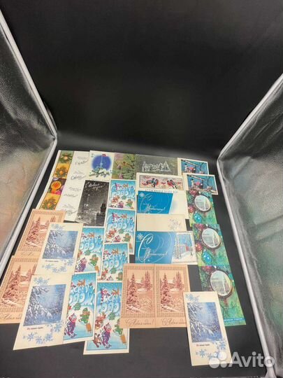 98 шт чистых советских открыток