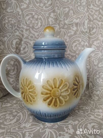 Чайник керамика СССР винтаж