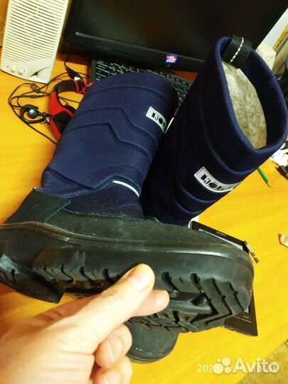 Сапоги подростковые зимние, размер 40