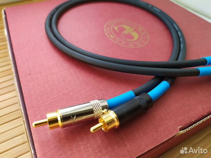 Межблочный кабель HVC 2RCA Neutrik / Silver solder
