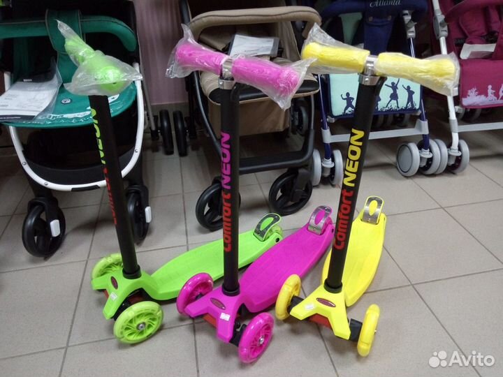 Четырехколесный самокат Slider в ассортименте