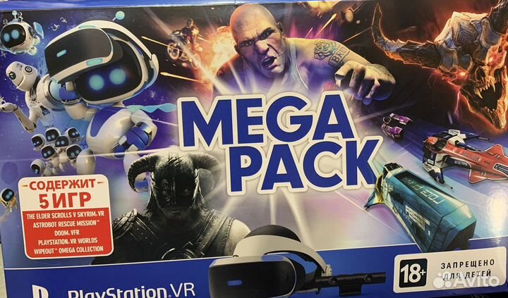 PS VR PS4 полный комплект