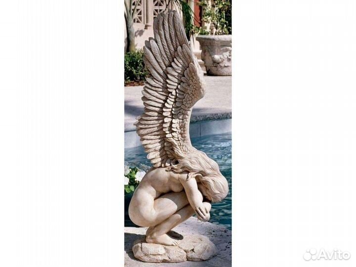 Современная скульптура Спящий ангел 195 см