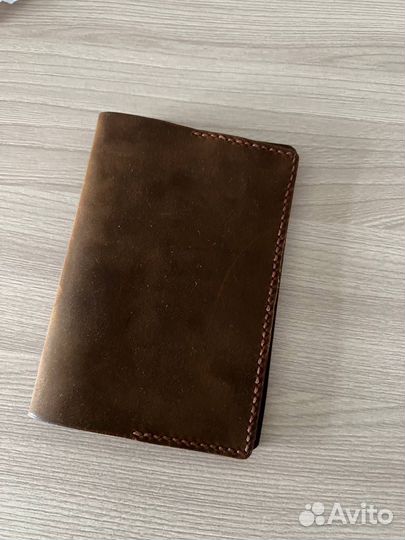 Обложка на паспорт из натуральной кожи,руч. работа