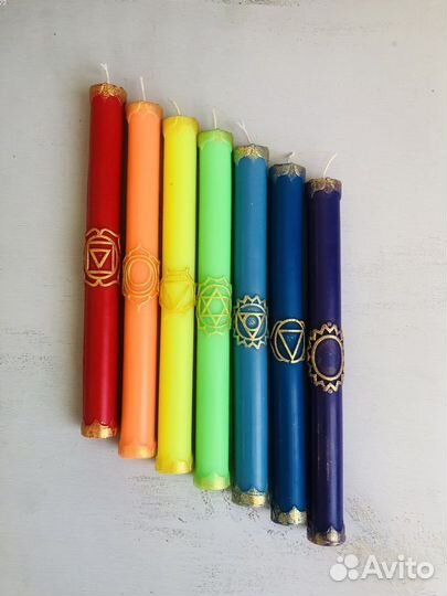 Свечи чакровые