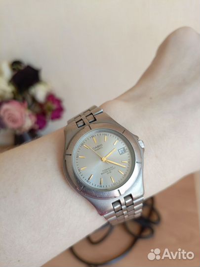 Часы Касио титаниум 1332 mth-1018 50 м Япония ориг
