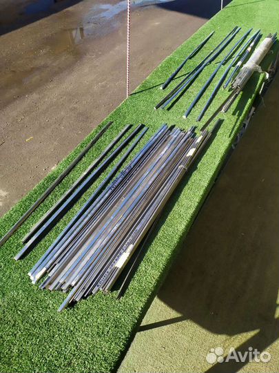 Молдинг кузова ваз 2103, 2106 хром СССР