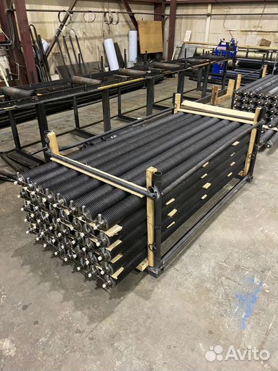 Регистры отопления из оребренной трубы