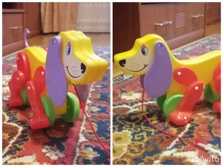 Собака каталка полесье