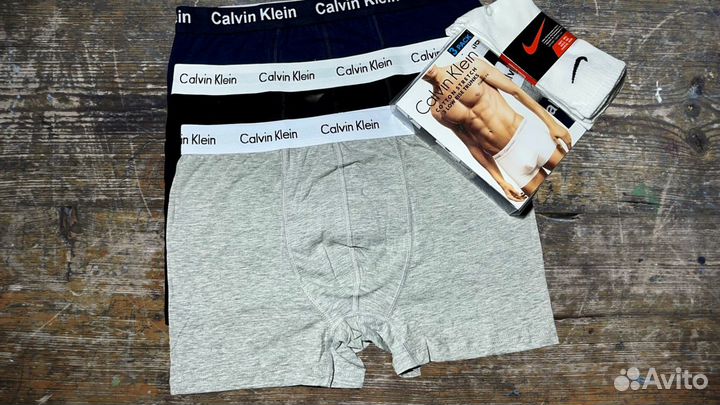 Мужские трусы Calvin Klein набор 3шт