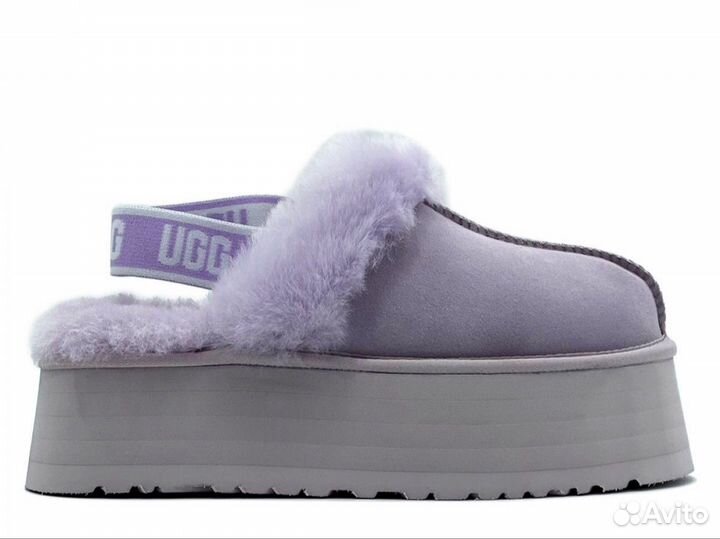 Женские тапки Угги Ugg Funkette Suede Platform