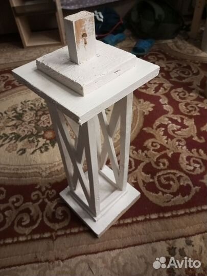 Фонарь декоративный деревянный