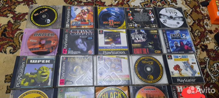 Диски на PSone, ps1