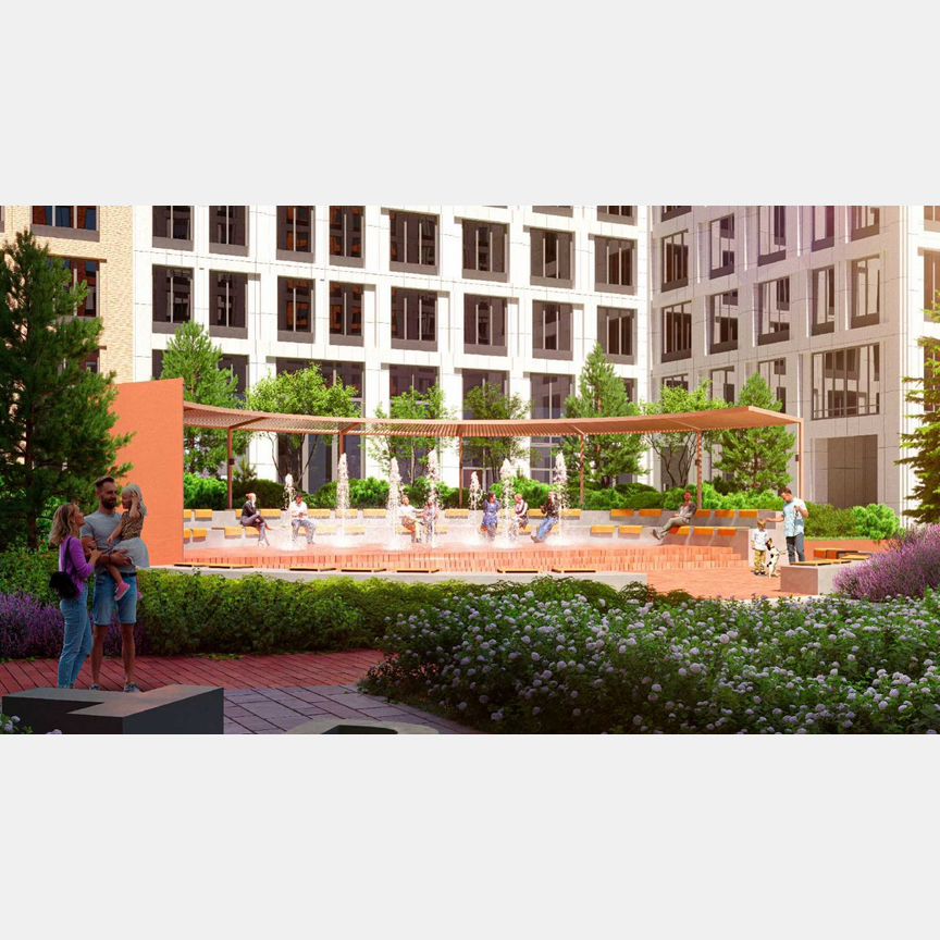 1-к. квартира, 61,6 м², 9/18 эт.