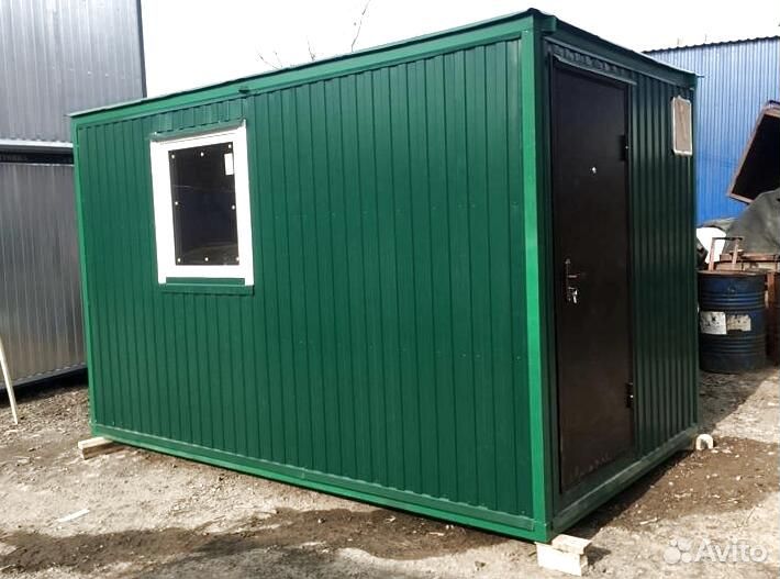 Пост охраны 2,4х2,4 метра (кпп-04) новые