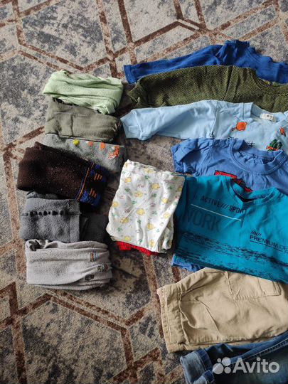 Вещи пакетом на мальчика 80-90