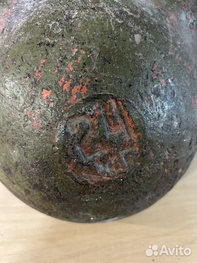 Гиря 24 кг СССР