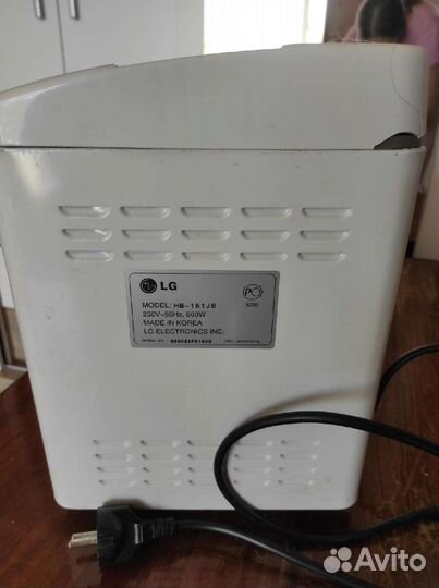 Хлебопечка lg