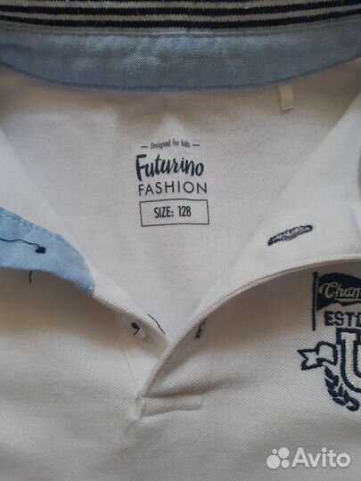 Поло на мальчика размер 128