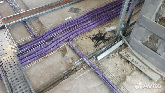 Бригада монтажников слаботочных систем