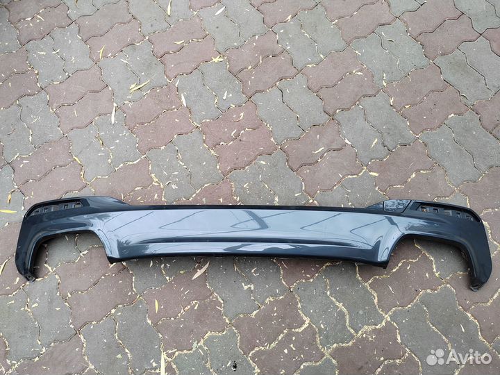 Задний диффузор BMW 540 G30