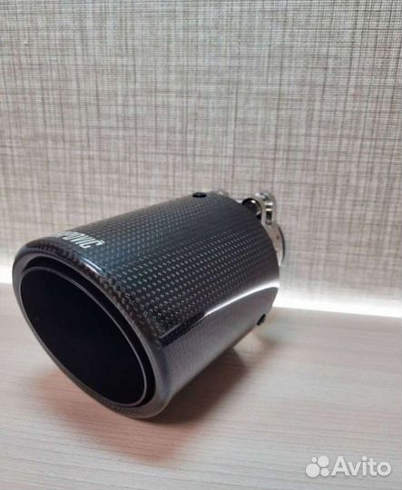 Насадка на глушитель Akrapovic style закругленная