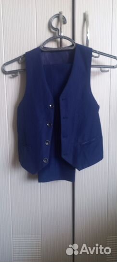 Школьный костюм для мальчика тройка 122