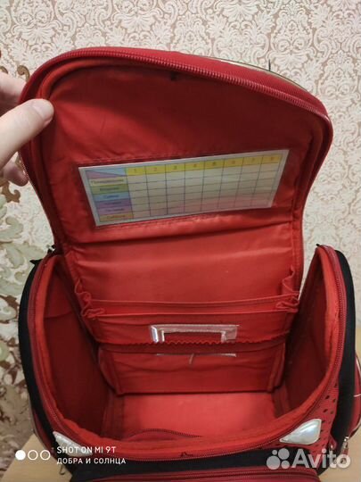 Школьный ортопедический рюкзак across