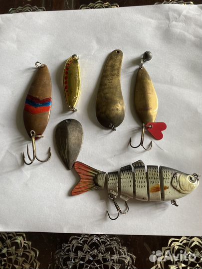 Блесна обычные и вертушки