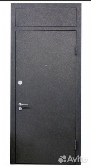 Входные двери с верхней вставкой, двери с фрамугой