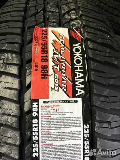 Yokohama Geolandar A/T G015 225/55 R18 98H