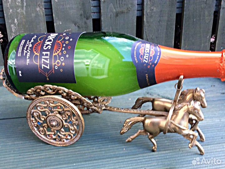 Декор.Подставки для бутылок.Корзинка.Англия.Латунь