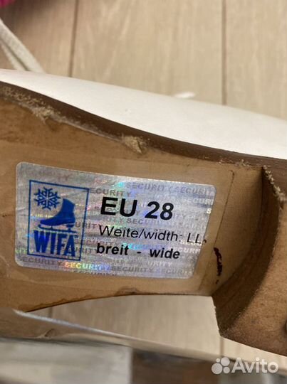 Коньки wifa для фигурного катания детские