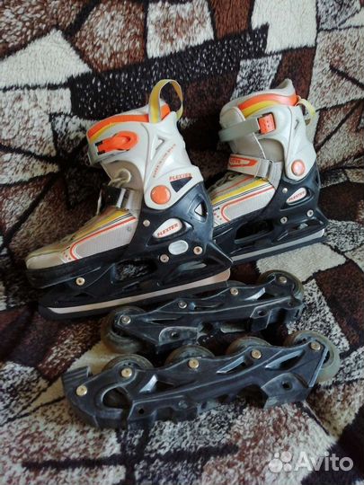 Ролики, коньки и защита для роликов и велосипеда