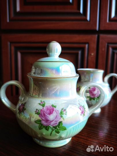 Сахарница молочник ГДР Кольдиц