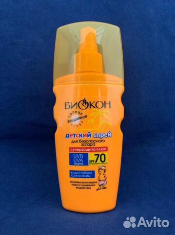 Биокон Детский Спрей Д/загара Суперзащита плюс SPF