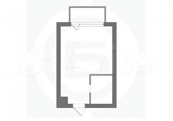 Апартаменты-студия, 31,6 м², 6/7 эт.