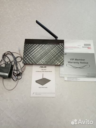 Wifi роутер asus DSL-N10